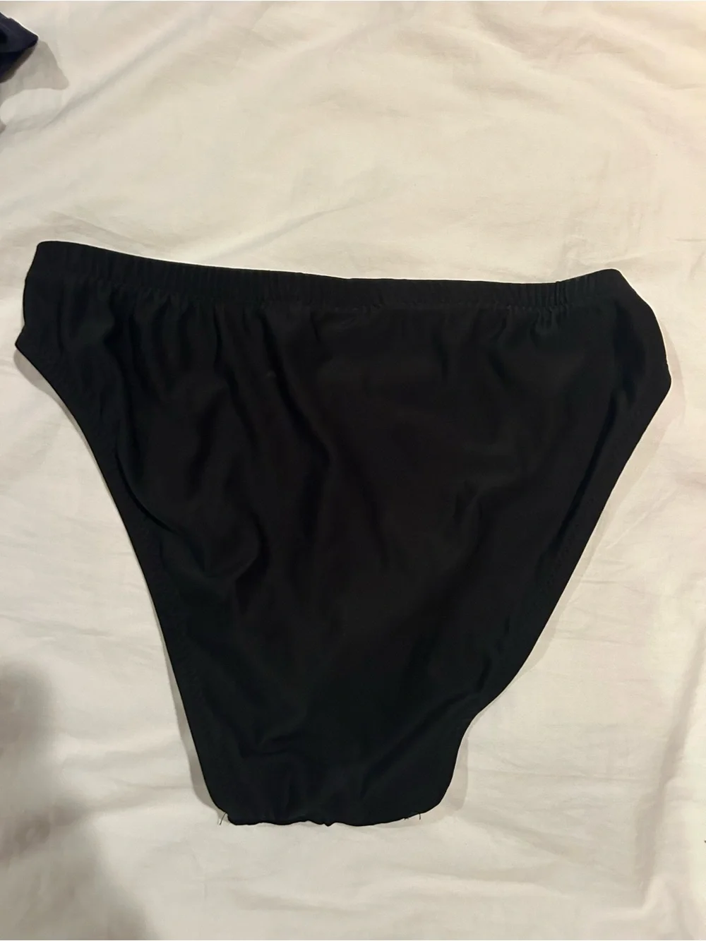 Men's Classic Black Swim Brief - Low Rise Swim Trunks